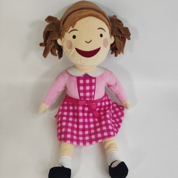 Kohls Cares Pinkalicious Plush‎ Doll Stuffed Toy Pink Dress 14” - Picture 1 of 6